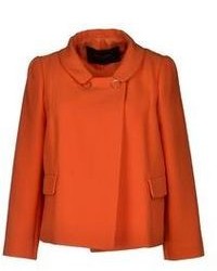 Abbigliamento da esterno di lana arancione