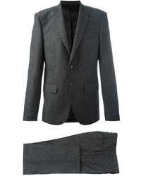 Abito di lana grigio scuro di Givenchy