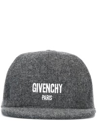 Berretto da baseball grigio scuro di Givenchy