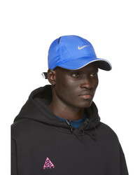 Berretto da baseball stampato blu di Nike