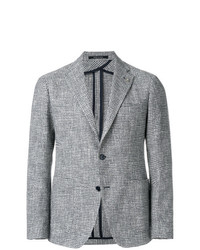 Blazer a quadri grigio di Tagliatore