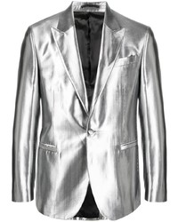 Blazer argento di Versace