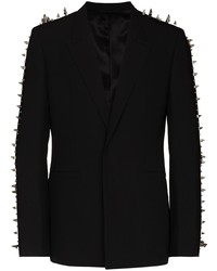 Blazer con borchie nero di Givenchy