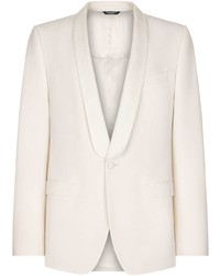 Blazer di lana bianco di Dolce & Gabbana