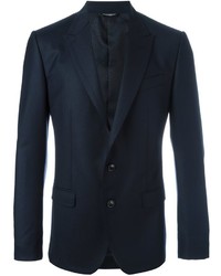 Blazer di lana blu scuro di Dolce & Gabbana