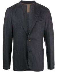 Blazer di lana blu scuro di Eleventy