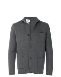 Blazer di lana grigio scuro di Thom Browne