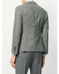Blazer di lana grigio di Thom Browne