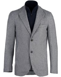 Blazer di lana grigio di Norwegian Wool