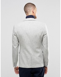 Blazer di lana grigio di Asos