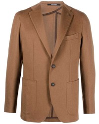 Blazer di lana marrone chiaro di Tagliatore