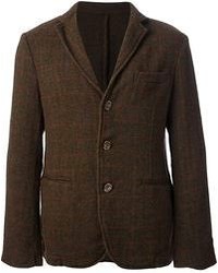 Blazer di lana marrone scuro di Original Vintage Style