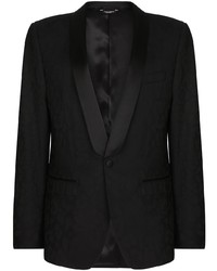 Blazer di lana nero di Dolce & Gabbana