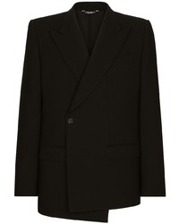 Blazer di lana nero di Dolce & Gabbana