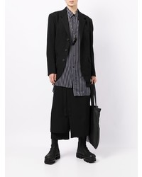 Blazer di lana nero di Yohji Yamamoto