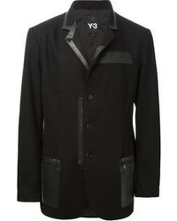 Blazer di lana nero di Y-3
