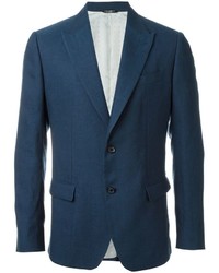 Blazer di lino blu scuro di Dolce & Gabbana