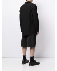 Blazer di lino nero di Yohji Yamamoto