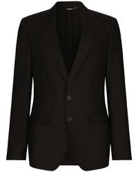Blazer di lino nero di Dolce & Gabbana