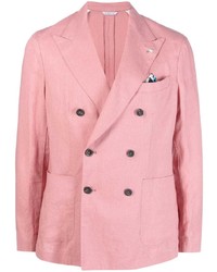 Blazer di lino rosa di Manuel Ritz