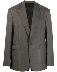Blazer di tweed grigio scuro di Givenchy