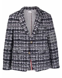 Blazer di tweed grigio di Thom Browne