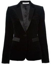 Blazer di velluto nero di Givenchy