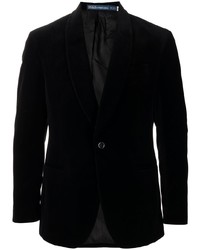 Blazer di velluto nero di Polo Ralph Lauren