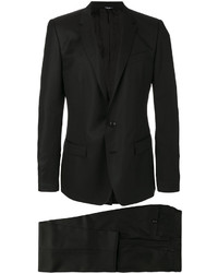Blazer doppiopetto di seta nero di Dolce & Gabbana