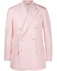Blazer doppiopetto rosa di Givenchy