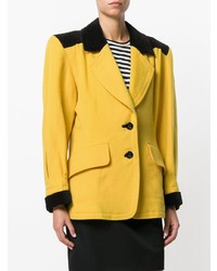 Blazer giallo di Yves Saint Laurent Vintage