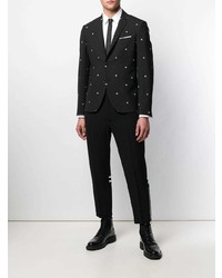 Blazer stampato nero di Neil Barrett