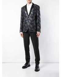 Blazer stampato nero di Philipp Plein