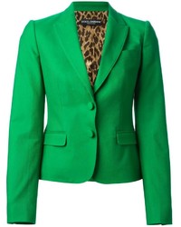 Blazer verde di Dolce & Gabbana