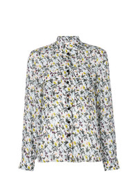 Blusa abbottonata a fiori multicolore di Chloé