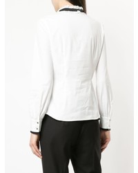 Blusa abbottonata bianca e nera di GUILD PRIME