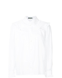 Blusa abbottonata bianca di Alexa Chung