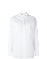 Blusa abbottonata bianca di Alexandre Vauthier