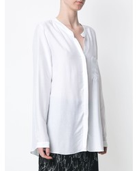 Blusa abbottonata bianca di Uma Raquel Davidowicz