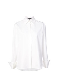Blusa abbottonata bianca di Derek Lam
