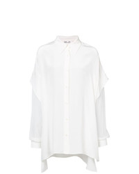 Blusa abbottonata bianca di Dvf Diane Von Furstenberg