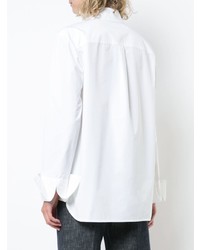 Blusa abbottonata bianca di Derek Lam