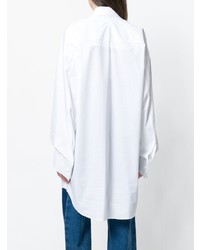 Blusa abbottonata bianca di MM6 MAISON MARGIELA