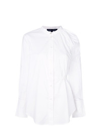 Blusa abbottonata bianca di Proenza Schouler