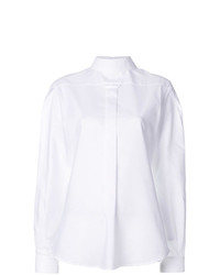 Blusa abbottonata bianca di R13