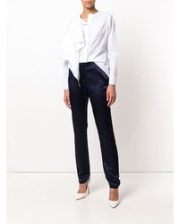 Blusa abbottonata bianca di Calvin Klein 205W39nyc