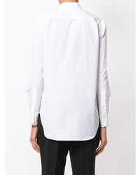 Blusa abbottonata bianca di Thom Browne