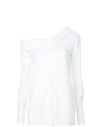 Blusa abbottonata bianca di Victoria Victoria Beckham