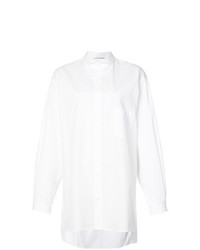 Blusa abbottonata bianca di Yohji Yamamoto