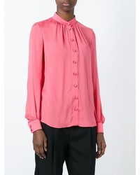 Blusa abbottonata rosa di Lanvin